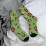 1 Pair of DIY Custom Photo Mid-calf Socks - Image 2