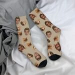 1 Pair of DIY Custom Photo Mid-calf Socks - Image 10