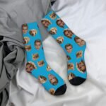 1 Pair of DIY Custom Photo Mid-calf Socks - Image 7