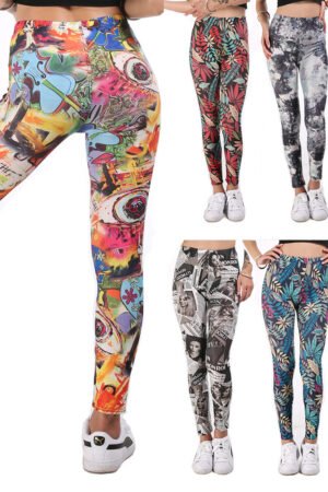 Doodle sport yoga pants