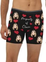 Customized Facial Photo Fun Men's Underwear - Image 5