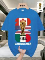 Men'S Short-Sleeved T-Shirt Featuring The FIFA World Cup - Image 5