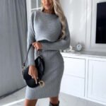 2pcs Fashion Autumn Winter Slim Clothing - Image 3