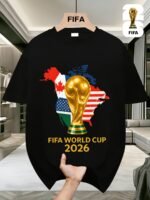 FIFA World Cup Football Brightly Patterned T-shirts - Image 9