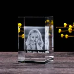 Customized Photo 2D Laser Engraving Crystal Photo - Image 5