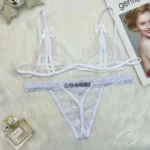Sexy Customized Thongs Lingerie Set - Image 3