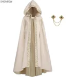 Retro Pastoral Ribbon Edge Hooded - Image 5
