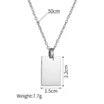 Custom Engrave Name Photo Necklaces - Image 4