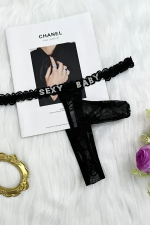 New Custom Thongs Men Name