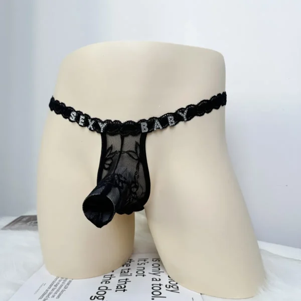 New Custom Thongs Men Name