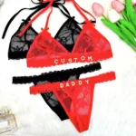 Custom thongs Name Personalized Panties Underwear - Image 3