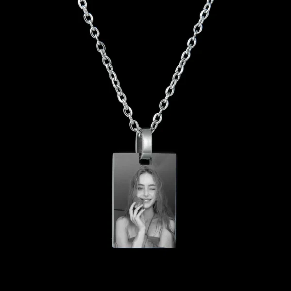 Custom Engrave Name Photo Necklaces