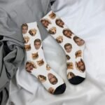 1 Pair of DIY Custom Photo Mid-calf Socks - Image 13