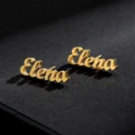 1 Pair Custom Name Earrings - Image 3