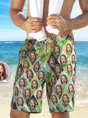 Custom Face Men Shorts