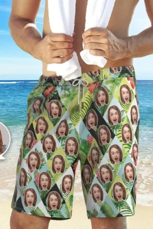 Custom Face Men Shorts