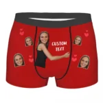 Custom Personalized Face Photo Men's Long Underwear - Image 6