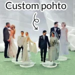 1/2/5Pcs Custom Photo Wedding Human Acrylic Desktop Standee