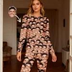 Custom Women Pajamas with Face