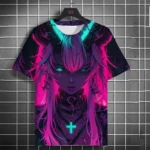 Fashion Anime Characters Graphic T Shirts - Image 5