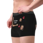 Custom Personalized Face Photo Men's Long Underwear - Image 3
