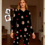 Custom Women Pajamas with Face