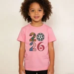 Vintage International Soccer Style Graphic T Shirt Kids - Image 3