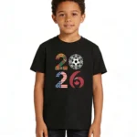 Vintage International Soccer Style Graphic T Shirt Kids - Image 6