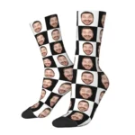 Personalized Face Photo Custom Dress Socks - Image 3