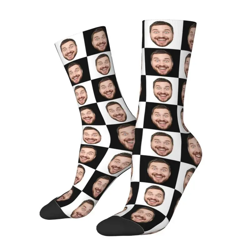 Personalized Face Photo Custom Dress Socks - Image 3
