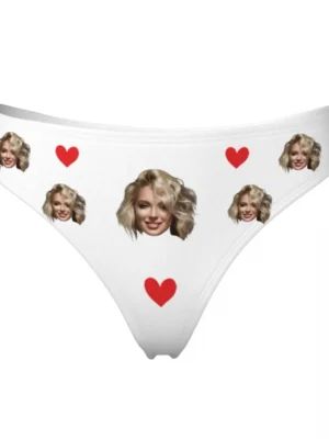 Custom Personalized Face Women Underwear