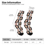 Personalized Face Photo Custom Dress Socks - Image 4