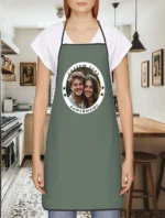Customized Print Text Men's Kitchen Apron - Image 3