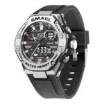 Digital Alloy Electronic Watch Men - Image 3