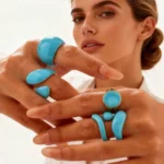 Chunky Open Twist Stackable Rings for Women