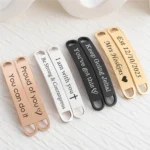Personalised Name Metal Shoe Tags - Image 4