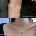 Stainless Steel Love Magnetic Pendant Necklace - Image 5
