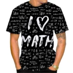 Funny Mathematical Formula Graphic T Shirts - Image 3