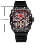 automatic hollow mechanical watch - Image 2