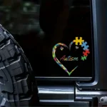 1pc Unique Autism Awareness Vinyl Sticker