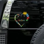 1pc Unique Autism Awareness Vinyl Sticker - Image 3