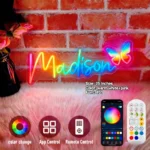 RGB Custom Name Neon Light - Image 2
