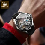 Automatic Watch for Men Hollow Transparent Dial - Image 2