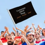 Customized Single Sided Flag - Image 4