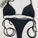 Custom Women Bikini Swimsuit Crystal Name - Image 4