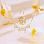 Stainless Steel Love Magnetic Pendant Necklace - Image 3