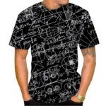 Funny Mathematical Formula Graphic T Shirts