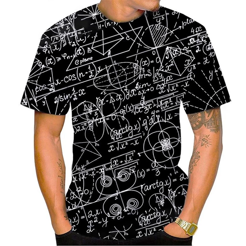 Sf25489c0c7db446c9af72c08cfb86203x.webp Funny Mathematical Formula Graphic T Shirts - Image 1