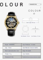 Casual Hollow Moon Automatic Mechanical Watch - Image 6
