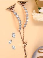 Metal Strap Stainless Steel Shell Diamond Universal - Image 7
